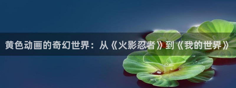 囧次元ios：黄色动画的奇幻世界：从《火影忍者》到《我的世界》